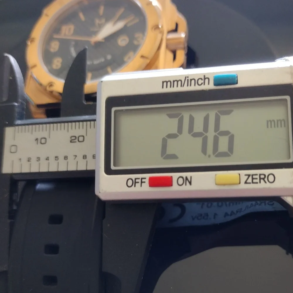 MEISTER Rose Gold and Black Men's Watch